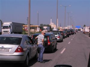 Kapıkulede Gurbetçilerin Dönüş Çilesi