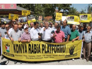 Konyada Dünya Rabia Günü Açıklaması