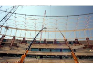 Timsah Arena’da Çalışmalar Sürüyor
