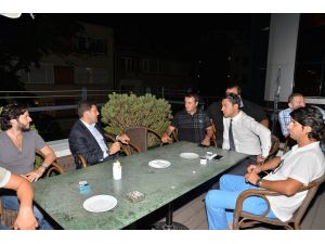 Başkan Hazinedardan Seba Ailesine Taziye Ziyareti