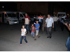 Suriyelileri Tahliye İşlemleri Gece Saatlerinde De Devam Etti