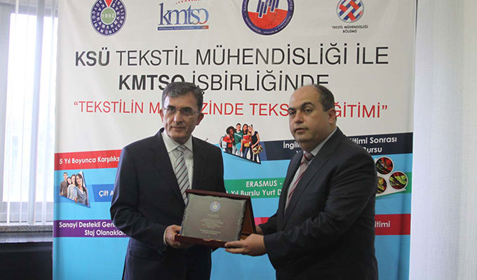 Kmtso’dan KSÜ Tekstil Bölümü Öğrencilerinin Tümüne Burs