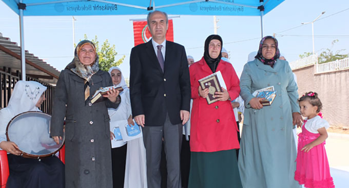 Kur-An Kursunu Başarı İle Bitirenler Belgelerini Aldılar