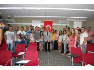 Ünüvar, Azerbaycanlı Medya Mensupları İle Buluştu