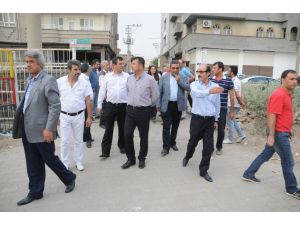Chp Beşiktaş Belediye Başkanı Murat Hazinedar, Cizre’de Orhan Doğan Ve Şerafettin Elçi’nin Mezarlarını Ziyaret Etti