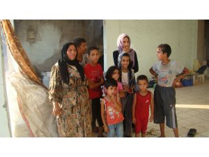 14 Kişilik Suriyeli Aile Yardım Bekliyor