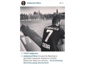 Arda Turan, Beşiktaş Forması Giydi