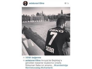 Arda Beşiktaş Forması Giydi