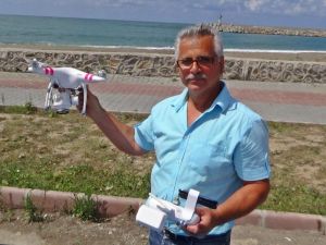 (Özel Haber) Zonguldaklı Gurbetçinin İlginç Helikopter Kamerası İlgi Odağı Oluyor