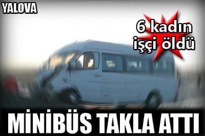 Yalovada korkunç kaza: 6 ölü 