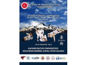 Ju Jitsu Türkiye Şampiyonası Kayseride Yapılacak