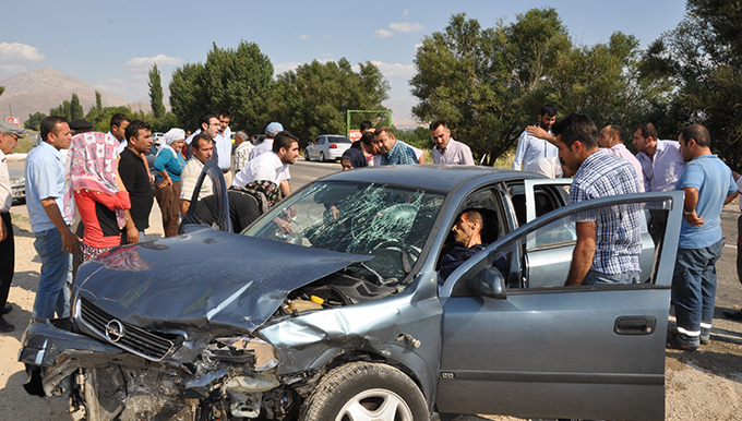 Afşin Yolunda Zincirleme Kaza 