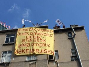 Bedaş İşçileri Eylem Yaptı