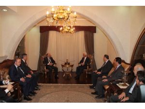 Sağlık Bakanı Müezzinoğlu Kktc Cumhurbaşkanı Eroğlu İle Görüştü