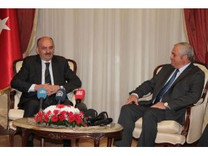 Müezzinoğlu, Kktc Başbakanı Yorgancıoğlu İle Bir Araya Geldi