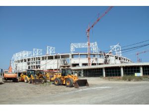 Samsun 19 Mayıs Stadyumu Euro 2020 Standartlarına Uygun Yapılıyor