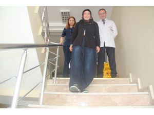 Felçli Girdiği Hastaneden Yürüyerek Çıktı