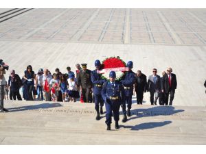 Harp Malulü, Şehit Dul Ve Yetimler Derneği Anıtkabir’e Çıktı