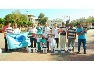 Anadolu Gençlik’ten Kumlu Gazze Protestosu