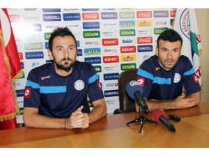 Çaykur Rizesporlu Oyuncular Lige İyi Başlamak İstiyor