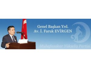 Myp’li Faruk Evirgen’den Devlet Bahçeli’ye Değişim Uyarısı