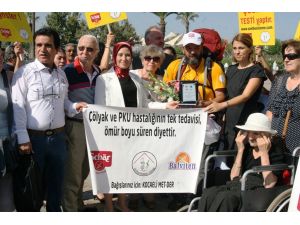 Çölyak Ve Fenilketonüri Hastalığına Dikkat Çekmek İçin 500 Kilometre Yürüdü