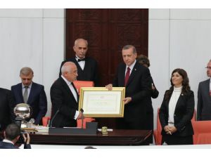 12. Cumhurbaşkanı Erdoğan Yemin Etti