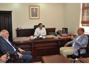 Chp Heyeti Derikte Ziyaretlerde Bulundu