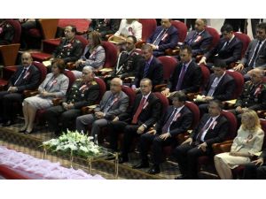 Cumhurbaşkanı Erdoğan Ve Davutoğlu, Gata Mezuniyet Törenine Katıldı