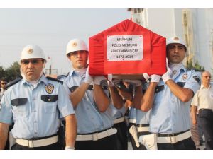 Kazada Hayatını Kaybeden Polis Ve Oğlu Son Yolculuğuna Uğurlandı