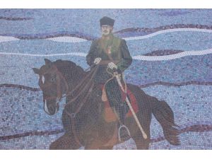 Edirnede ‘Atatürk Mozaik Resmi’nin Açılışı Yapıldı
