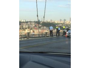 Köprüden Atlayan Şahısla “İntihar Selfie”si