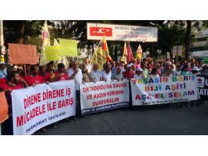 Mersin’de 1 Eylül Dünya Barış Günü Yürüyüşü