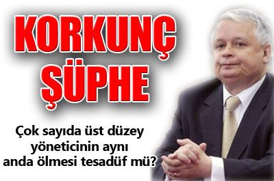 Kaçinskinin öldüğü kaza üzerinde korkunç şüphe 