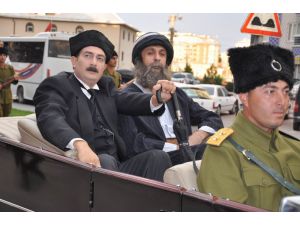Atatürk’ün Sivas’a Gelişi Temsili Olarak Canlandırıldı