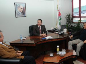 Başkan Ve İbrahim Yazıcıdan, Süleyman Şahine Ziyaret