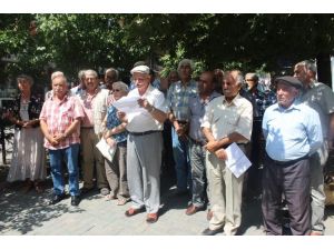 Alevi Dedelerden Işid Protestosu