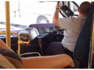 Şoför Direksiyonu Yerinden Çıkardı Ve...