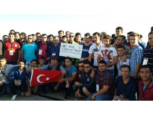 Genç Kaşifler Treninin İlk Kafilesi Yurda Döndü