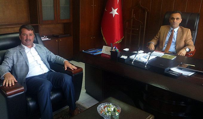 Osman Okumuştan Kaski Genel Müdürüne Ziyaret