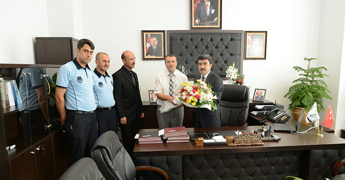 Zabıta’dan Başkanvekili Kahveci’ye Ziyaret