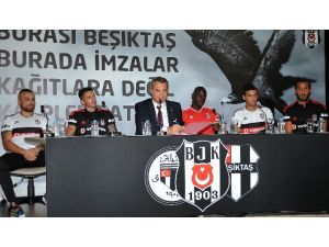 Yeni Transferler Basının Karşısına Çıktı