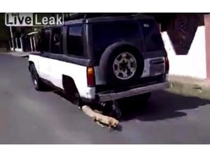 Patlak Lastiğe İlginç Çözüm