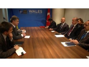 Erdoğan, Poroşenko İle Görüştü
