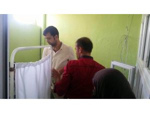 İdil’de Yezidiler Sağlık Taramasından Geçirildi