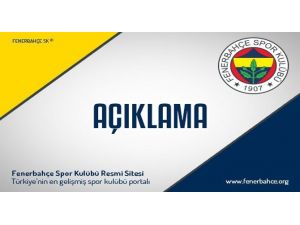 F.bahçe’den Cas Açıklaması