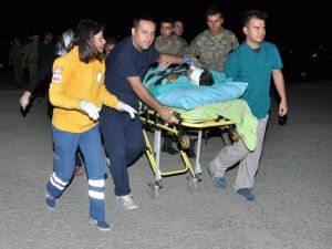 Kolu Kopan Çocuk Helikopterle Getirildi