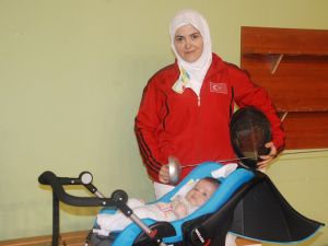 Talha Bebek Eskrimle Büyüyor