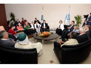 Pyd Eşbaşkanı Abdullah’tan Büyükşehir Belediyesine Ziyaret