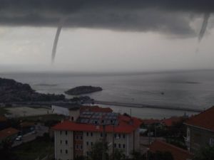 Amasra’da Hortum Paniği